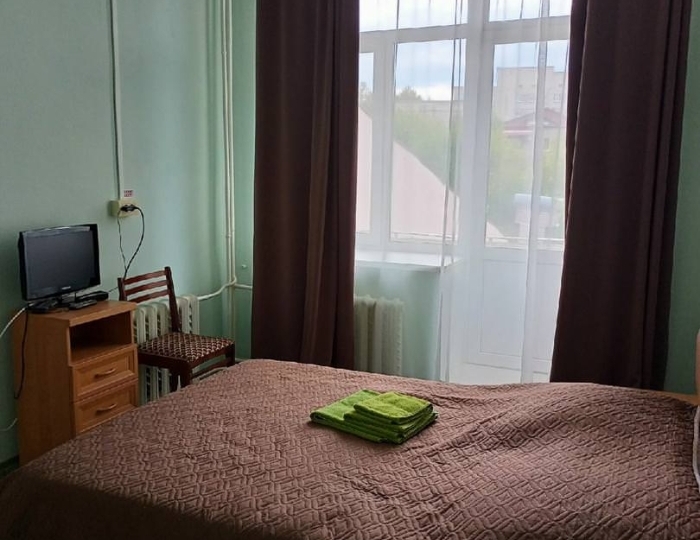 Номер стандарт с 1 двуспальной кроватью - Санаторий «Чусовская здравница» Чусовой